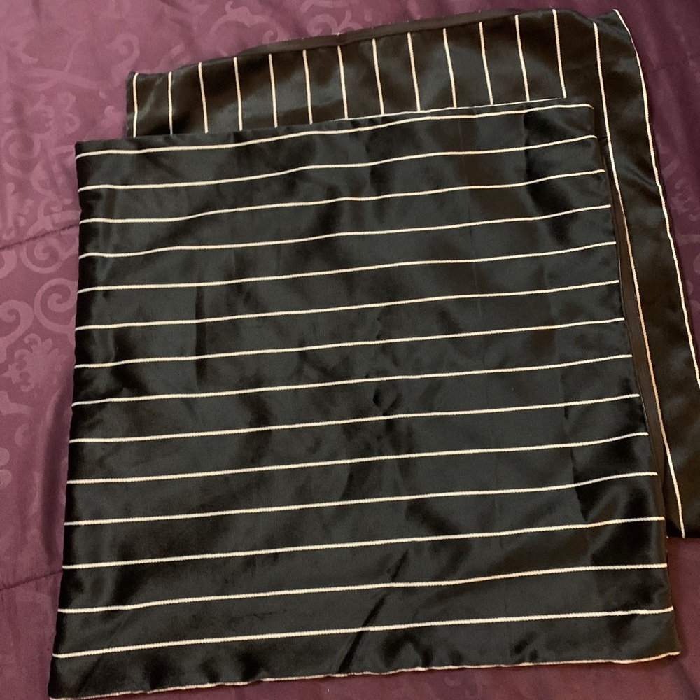 Throw pillow covers (2) only